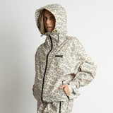Rain Jacket leo splashes grey/sand
