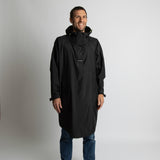 Raincoat solid black