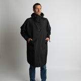 Raincoat solid black
