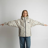 Rain Jacket leo splashes grey/sand