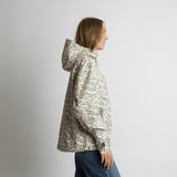 Rain Jacket leo splashes grey/sand