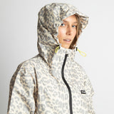 Rain Jacket leo splashes grey/sand