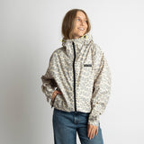 Rain Jacket leo splashes grey/sand