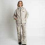 Rain Jacket leo splashes grey/sand