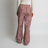 Rain Pants drops mauve/white