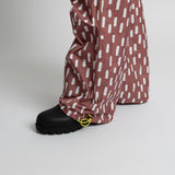 Rain Pants drops mauve/white