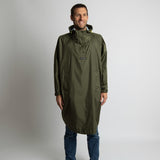 Raincoat solid olive
