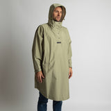 Raincoat solid pale olive
