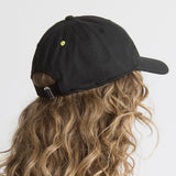 Cap solid black/sand - VIVI MARI