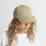 Cap solid pale olive/rosé - VIVI MARI