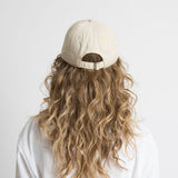 Cap solid sand/yellow - VIVI MARI