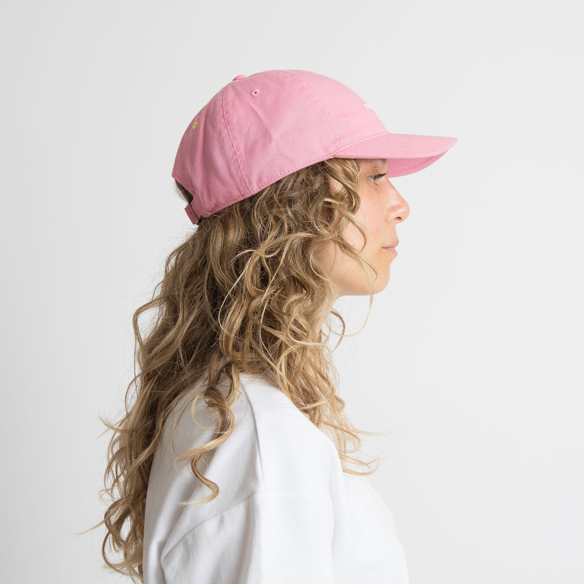 Cap solid soft pink/white - VIVI MARI