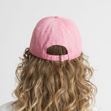 Cap solid soft pink/white - VIVI MARI