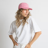 Cap solid soft pink/white - VIVI MARI