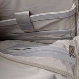 Padded Backpack medium - leo splashes grey/sand - VIVI MARI