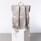 Padded Backpack medium - stone - VIVI MARI