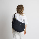 Padded Hip Bag oversized - navy - VIVI MARI