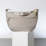 Padded Hip Bag oversized - stone - VIVI MARI