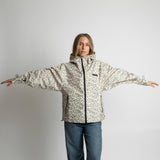 Rain Jacket leo splashes grey/sand - VIVI MARI