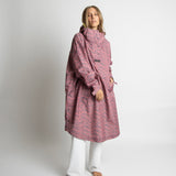 Raincoat leo splashes ash plum/light berry - VIVI MARI