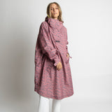 Raincoat leo splashes ash plum/light berry - VIVI MARI