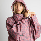 Raincoat leo splashes ash plum/light berry - VIVI MARI