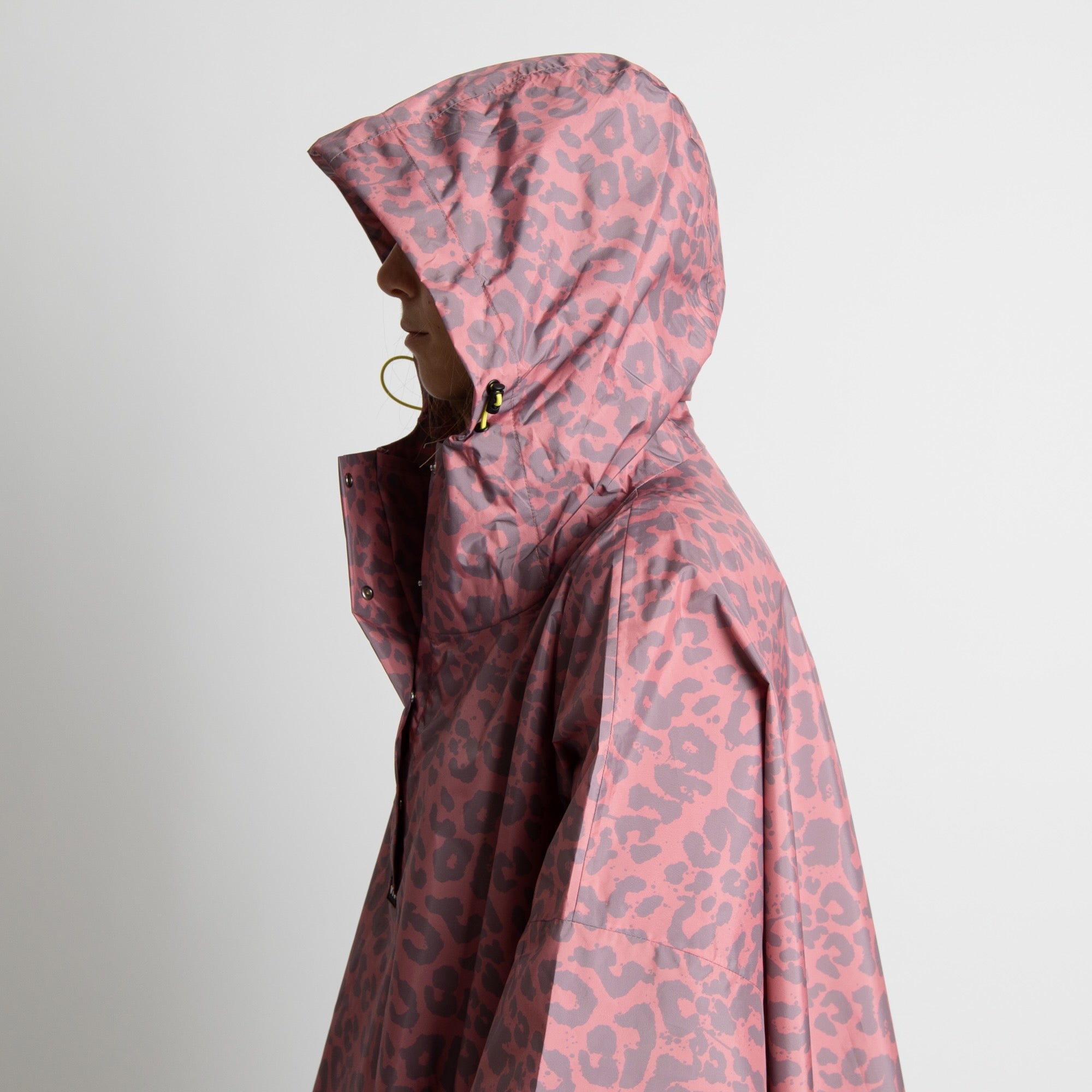 Raincoat leo splashes ash plum/light berry - VIVI MARI