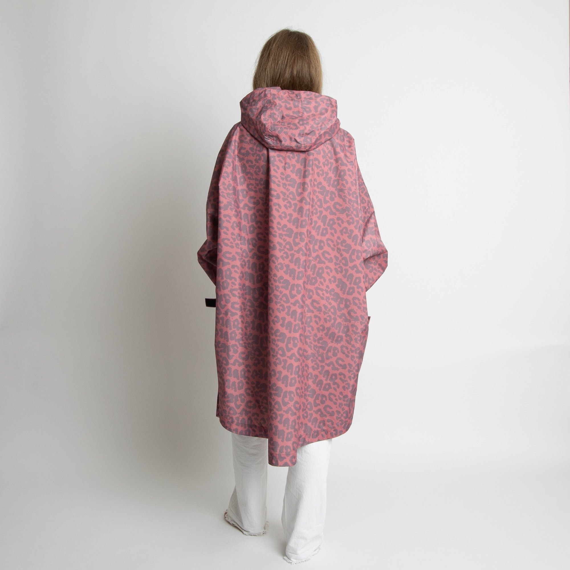 Raincoat leo splashes ash plum/light berry - VIVI MARI