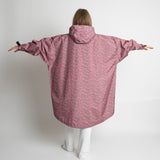 Raincoat leo splashes ash plum/light berry - VIVI MARI
