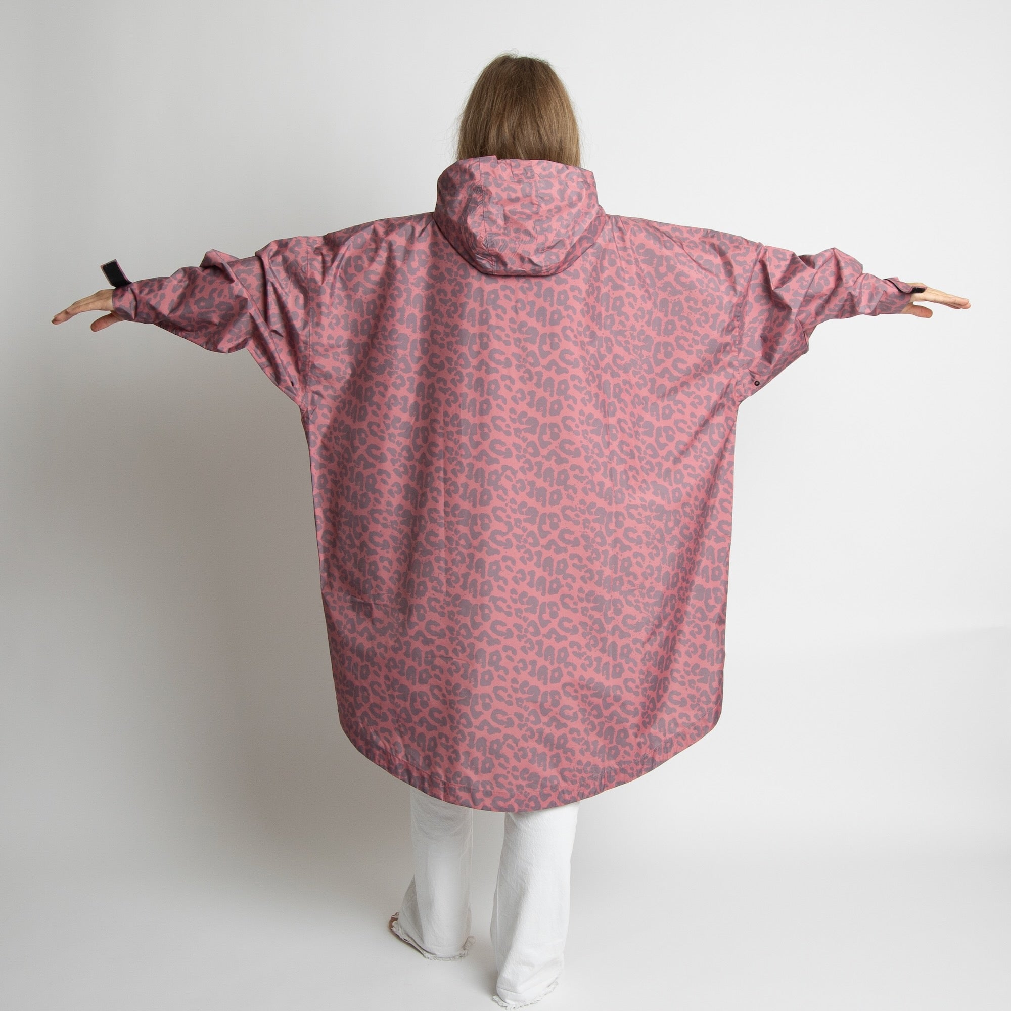 Raincoat leo splashes ash plum/light berry - VIVI MARI