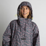 Raincoat leo splashes dark grey/ash plum - VIVI MARI