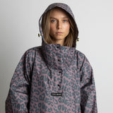 Raincoat leo splashes dark grey/ash plum - VIVI MARI