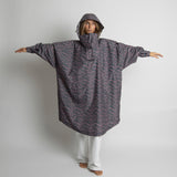 Raincoat leo splashes dark grey/ash plum - VIVI MARI