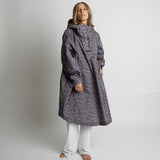 Raincoat leo splashes dark grey/ash plum - VIVI MARI