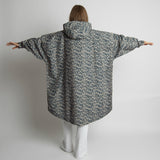 Raincoat leo splashes dark grey/mushroom - VIVI MARI