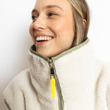 Reversible Bomber Vest - pale olive/sand - VIVI MARI