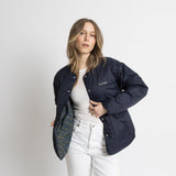 Ultra Light Puffer Jacket navy/leo navy - olive - VIVI MARI