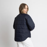 Ultra Light Puffer Jacket navy/leo navy - olive - VIVI MARI
