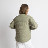Ultra Light Puffer Jacket pale olive/leo olive - pale olive - VIVI MARI