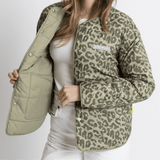 Ultra Light Puffer Jacket pale olive/leo olive - pale olive - VIVI MARI