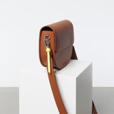 halfmoon bag + strap basic belt - tan