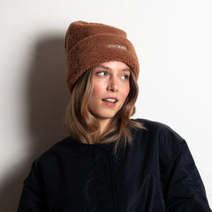 Beanie Teddy - caramel - VIVI MARI