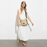 Bucket Bag Straw - black - VIVI MARI