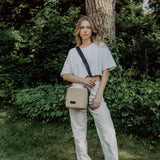 Bucket Bag Straw - black - VIVI MARI