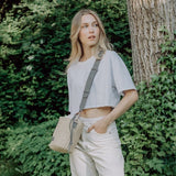 Bucket Bag Straw - taupe - VIVI MARI