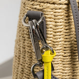 Bucket Bag Straw - taupe - VIVI MARI