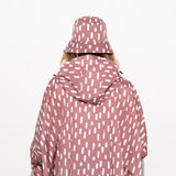 Bucket Hat drops mauve/white - VIVI MARI