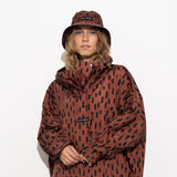 Bucket Hat drops rust/black - VIVI MARI