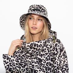 Bucket Hat leo black/sand - VIVI MARI