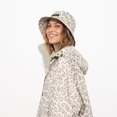 Bucket Hat leo splashes grey/sand - VIVI MARI